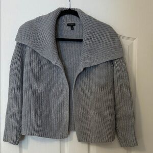 Talbots Gray Women's Cardigan Sweater size medium